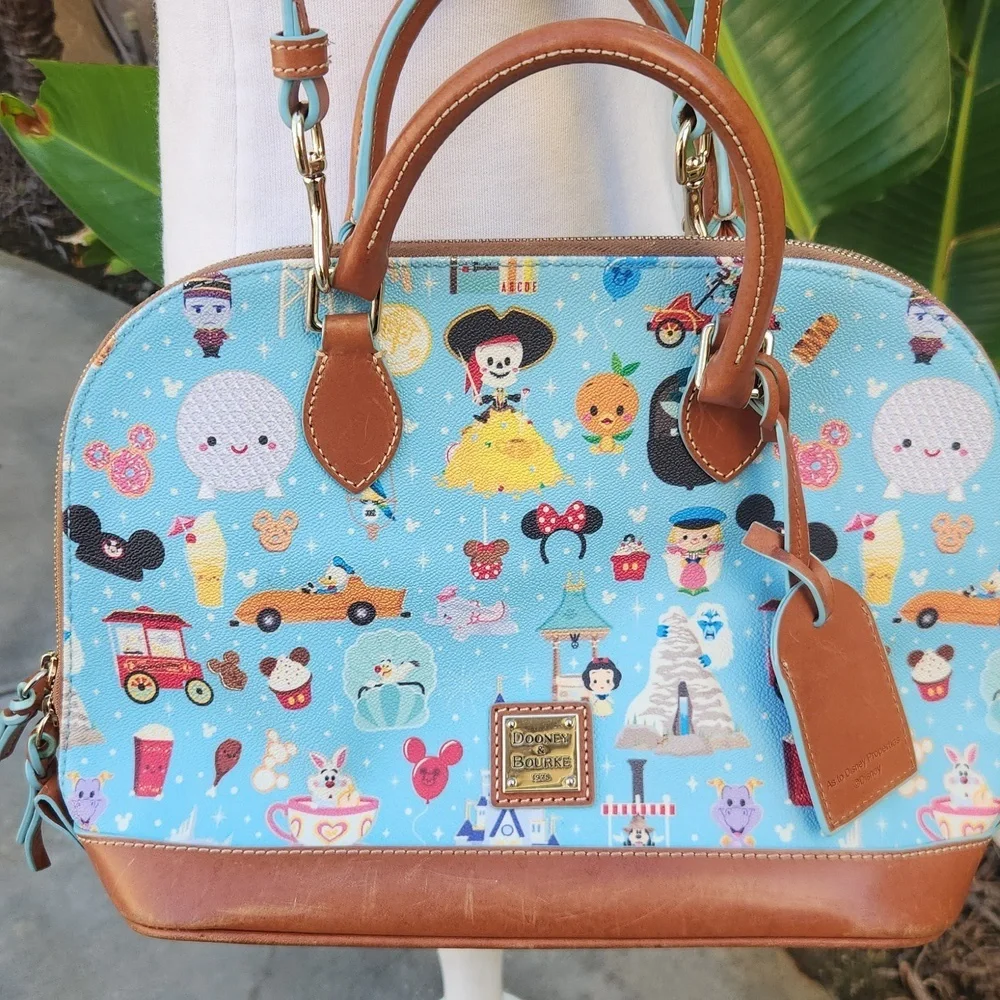 Disney Dooney & Bourke Jerrod Maruyama satchel purse Park Icons - Picture 2 of 14